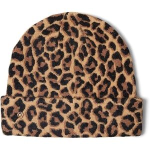 Kate Spade Leopard Print Cheetah Pattern warm Beanie Hat